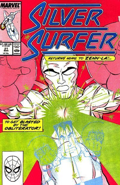 Silver Surfer Vol. 3 (1987-1998) #21