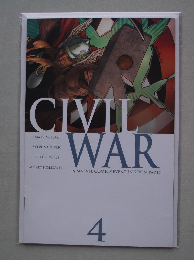 Civil War (2006-2007) #4 NM+ 1st Print