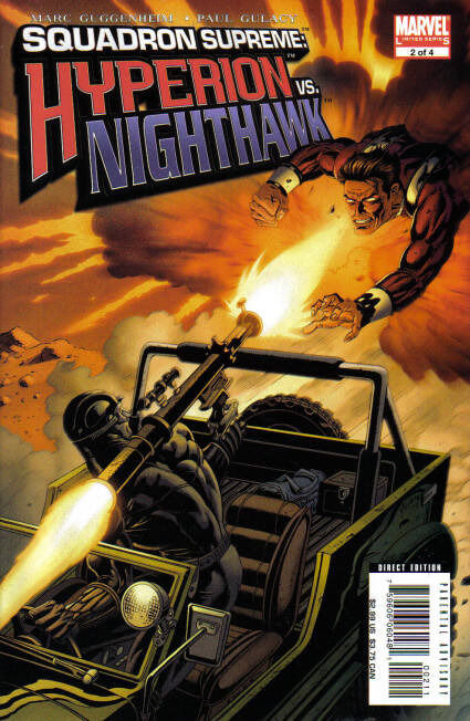 Squadron Supreme - Hyperion Vs. Nighthawk (2007) #2 of 4