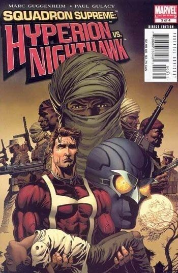 Squadron Supreme - Hyperion Vs. Nighthawk (2007) #3 of 4