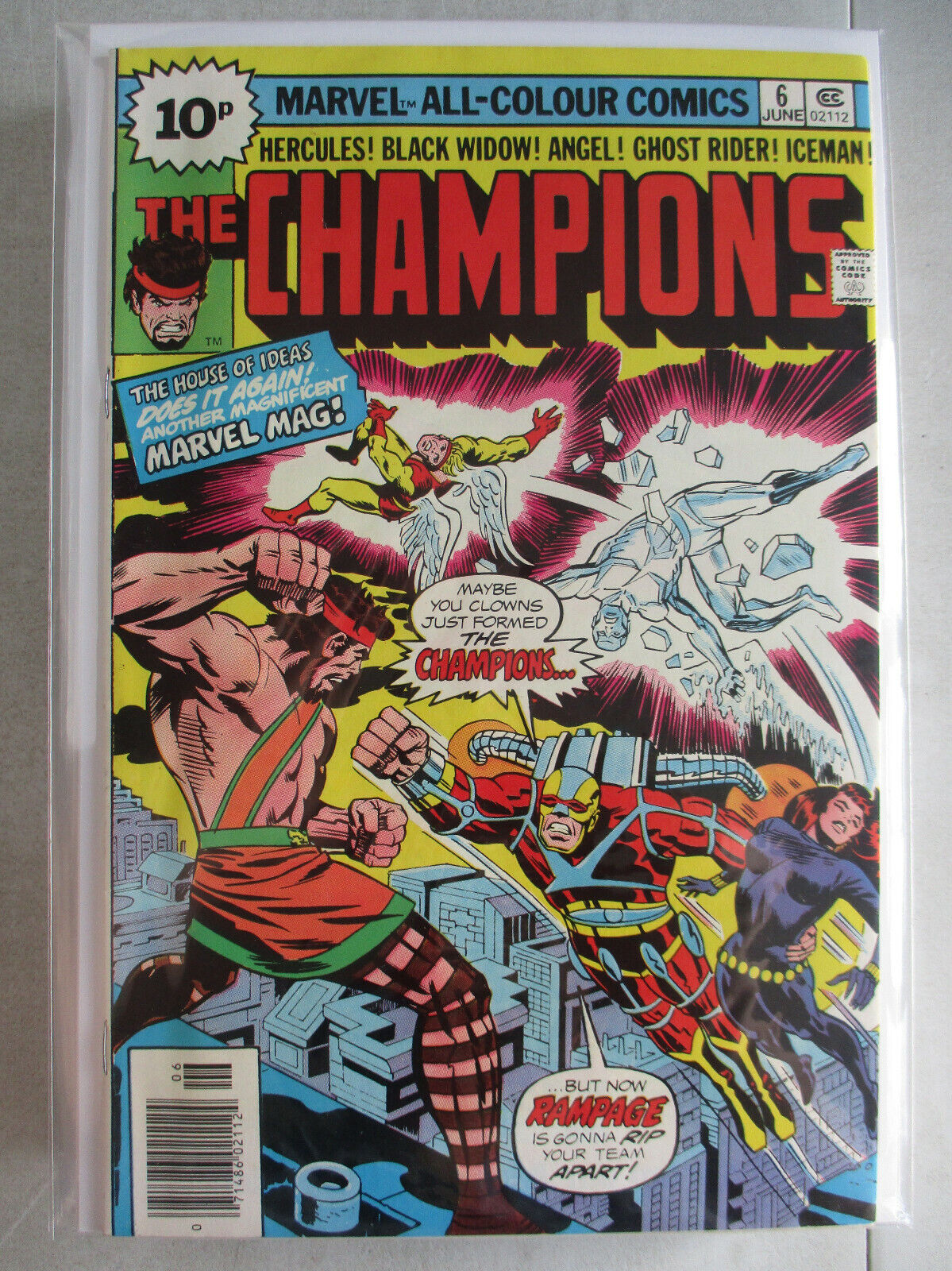 Champions (1975-1978) #6 NM UK Price Variant