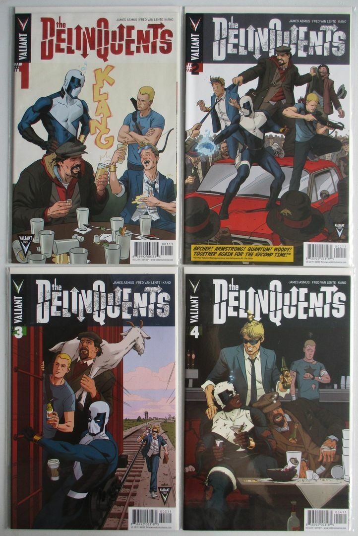 Delinquents #1-4 Complete (4 Comics) VF/NM-NM+