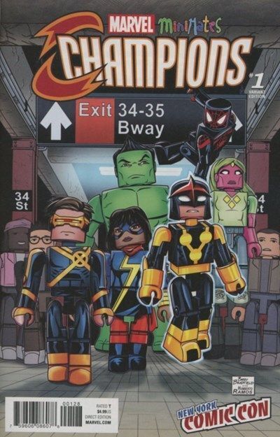 Champions (2016-2019) #1 (NYCC Minimates Variant)