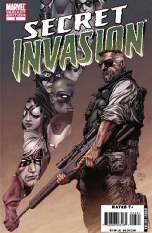 Secret Invasion (2008-2009) #3 of 8 (1:20 Steve McNiven Variant)