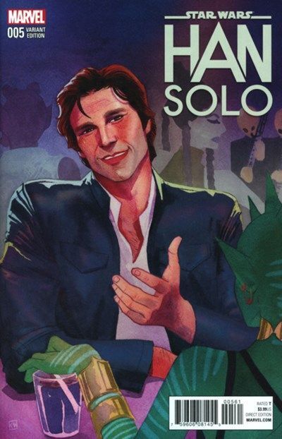 Star Wars - Han Solo (2016-2017) #5 of 5 (1:25 Kevin Wada Variant)