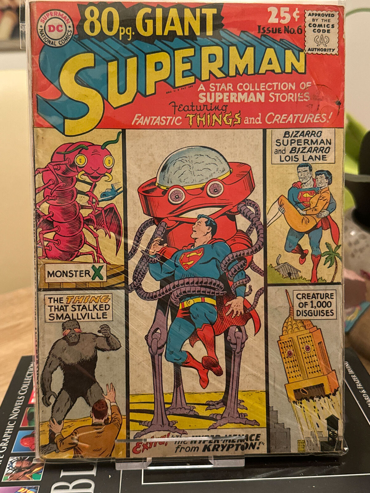 80 page Giant - Superman Vol. 1 #6 (1965) - DC – monkeyrocks comics