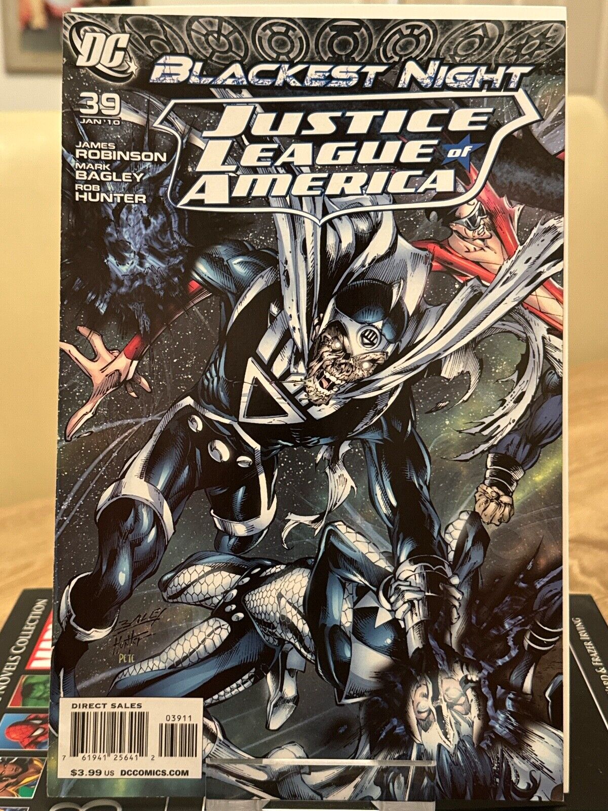 Justice League of America Vol. 2 #39 (2010) - Blackest Night tie-in - DC Comics