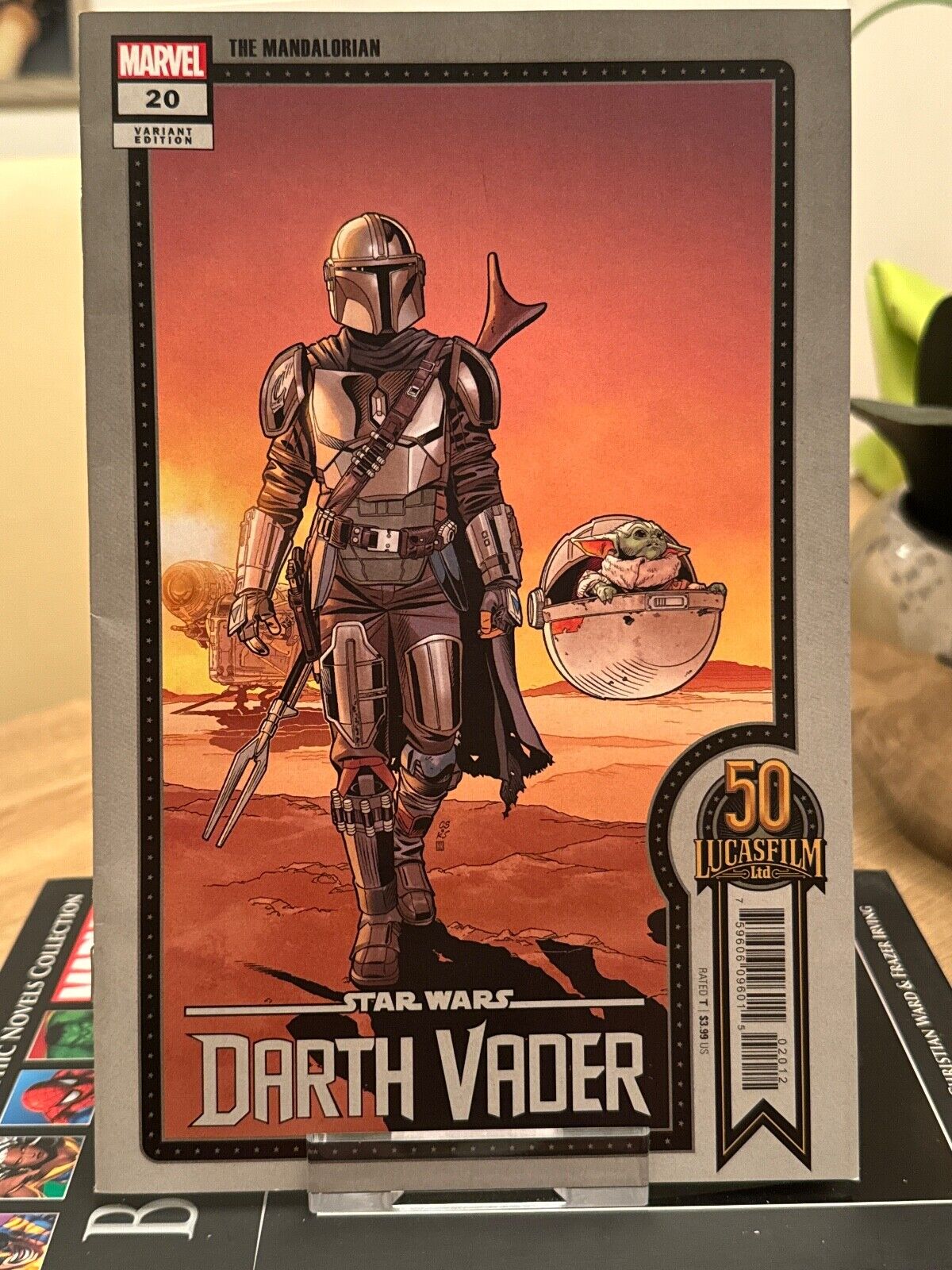 Star Wars: Darth Vader Vol 1. #20 (2022) - Lucas Film 50th Ann Silver variant