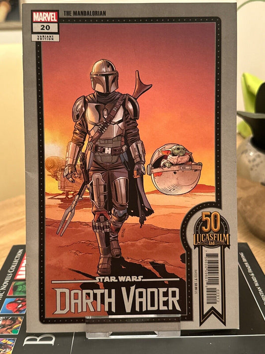 Star Wars: Darth Vader Vol 1. #20 (2022) - Lucas Film 50th Ann Silver variant