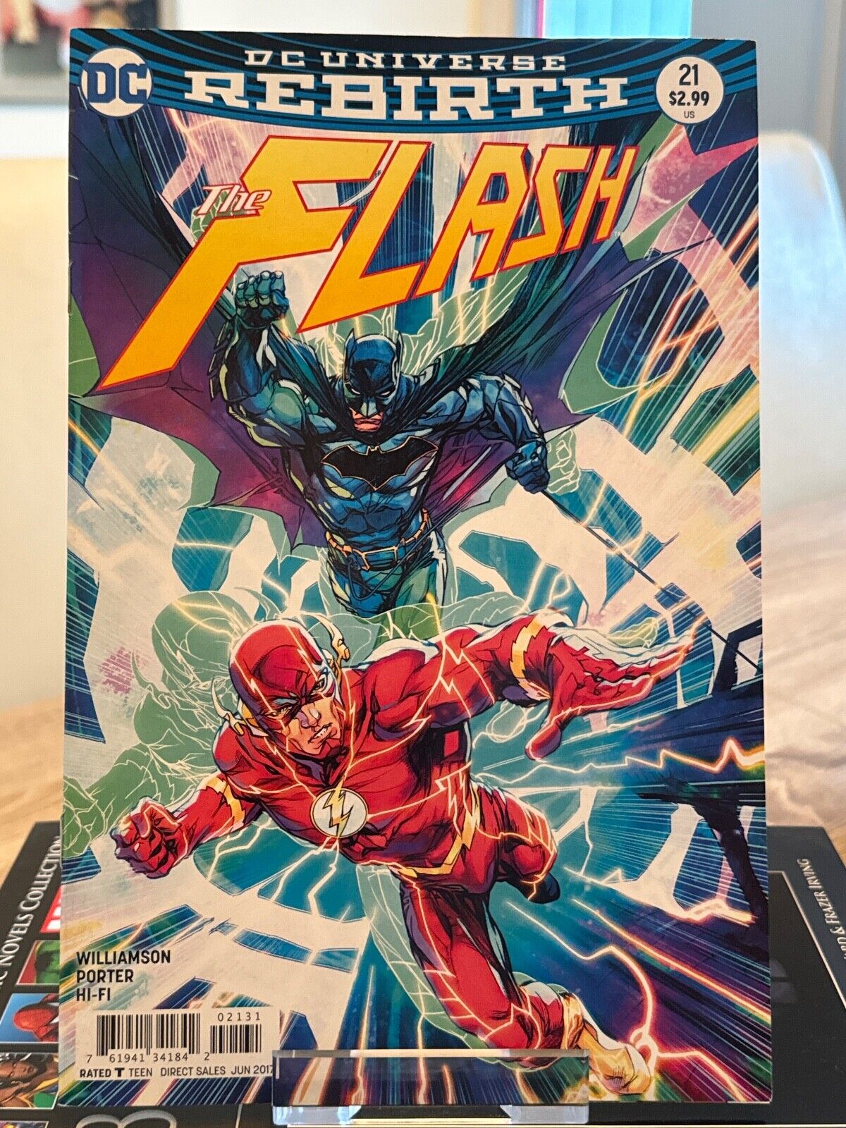 The Flash Vol. 5 #21 (2017) - Rebirth - Howard Porter Variant - DC Comics