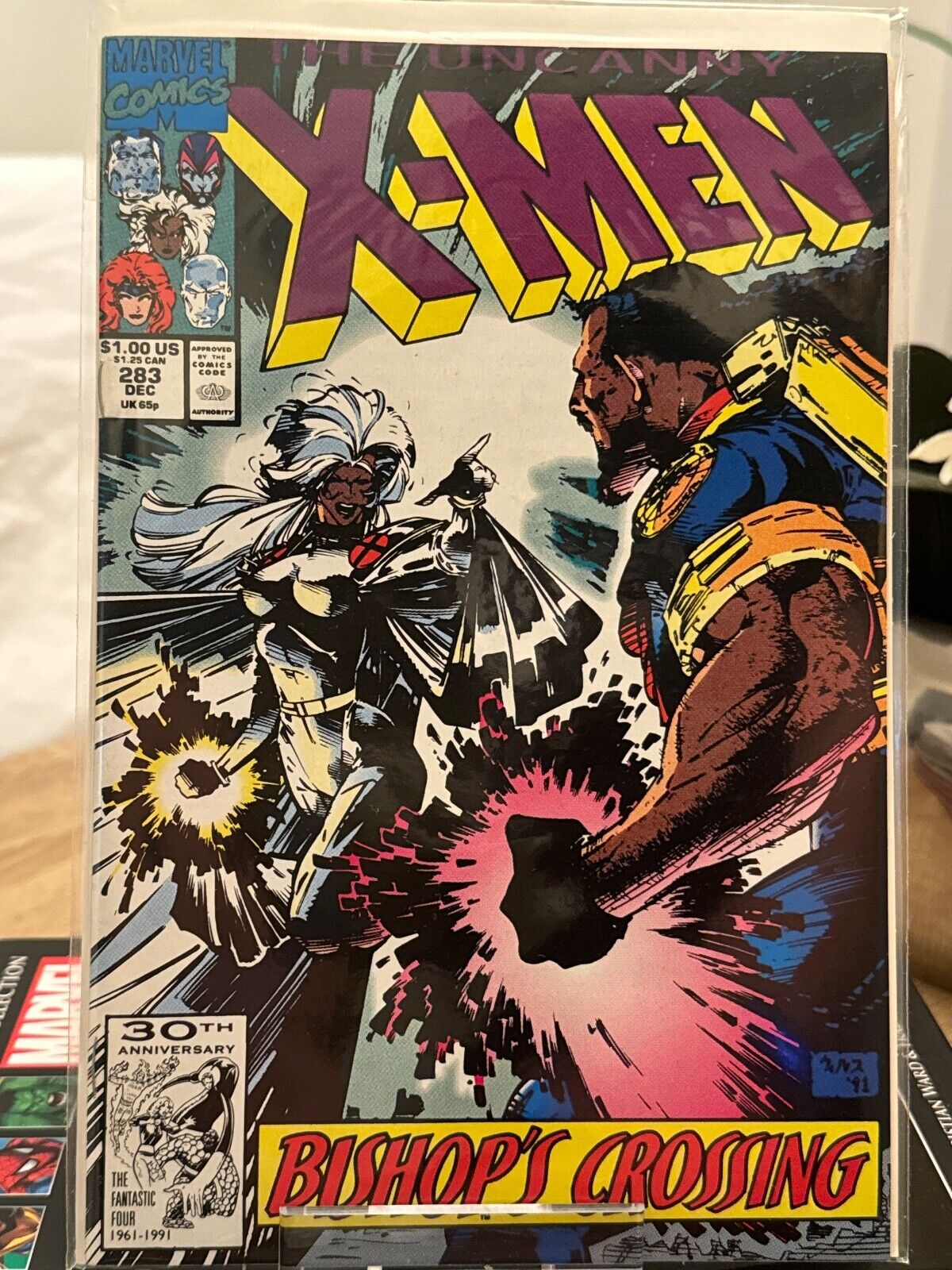Uncanny X-Men Vol. 1 #283 (1991) - Marvel - 1st full appearance of Bishop