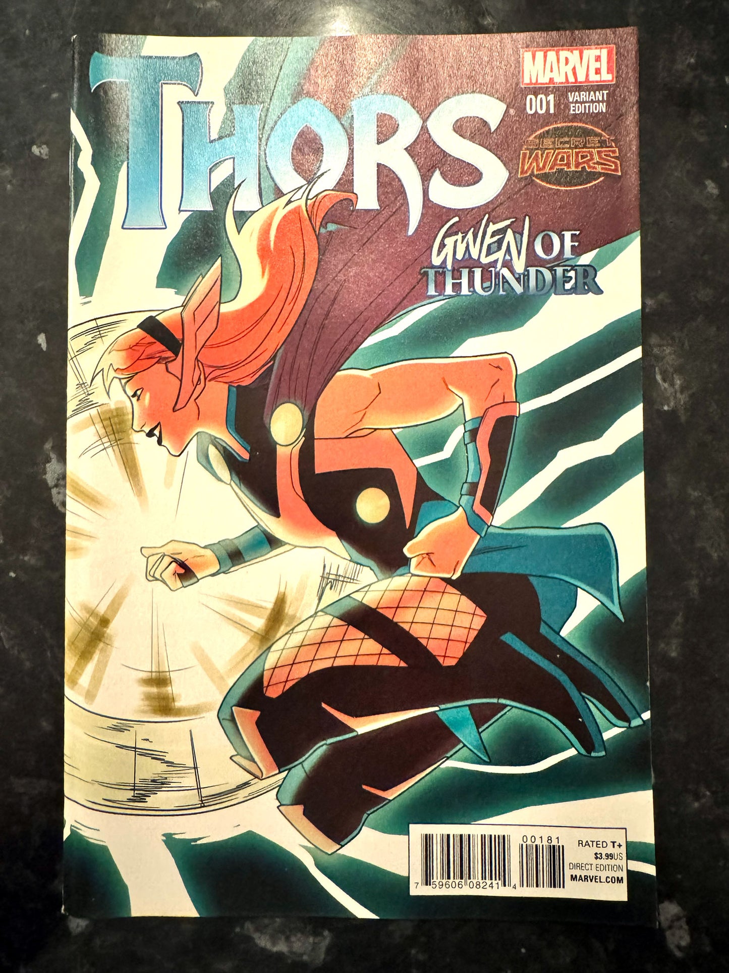 Thors Vol. 1 #1 (2015) - Gwen of Thunder variant - Marvel