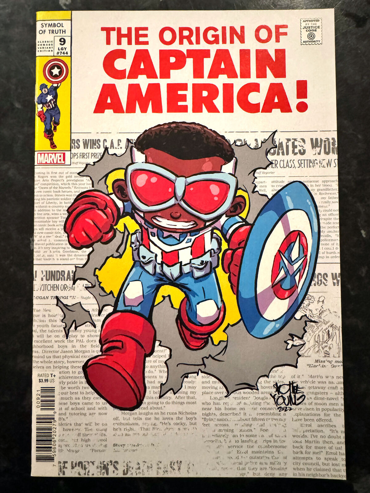 Captain America: Symbol of Truth Vol. 1 #9 (2023) - Skottie Young variant