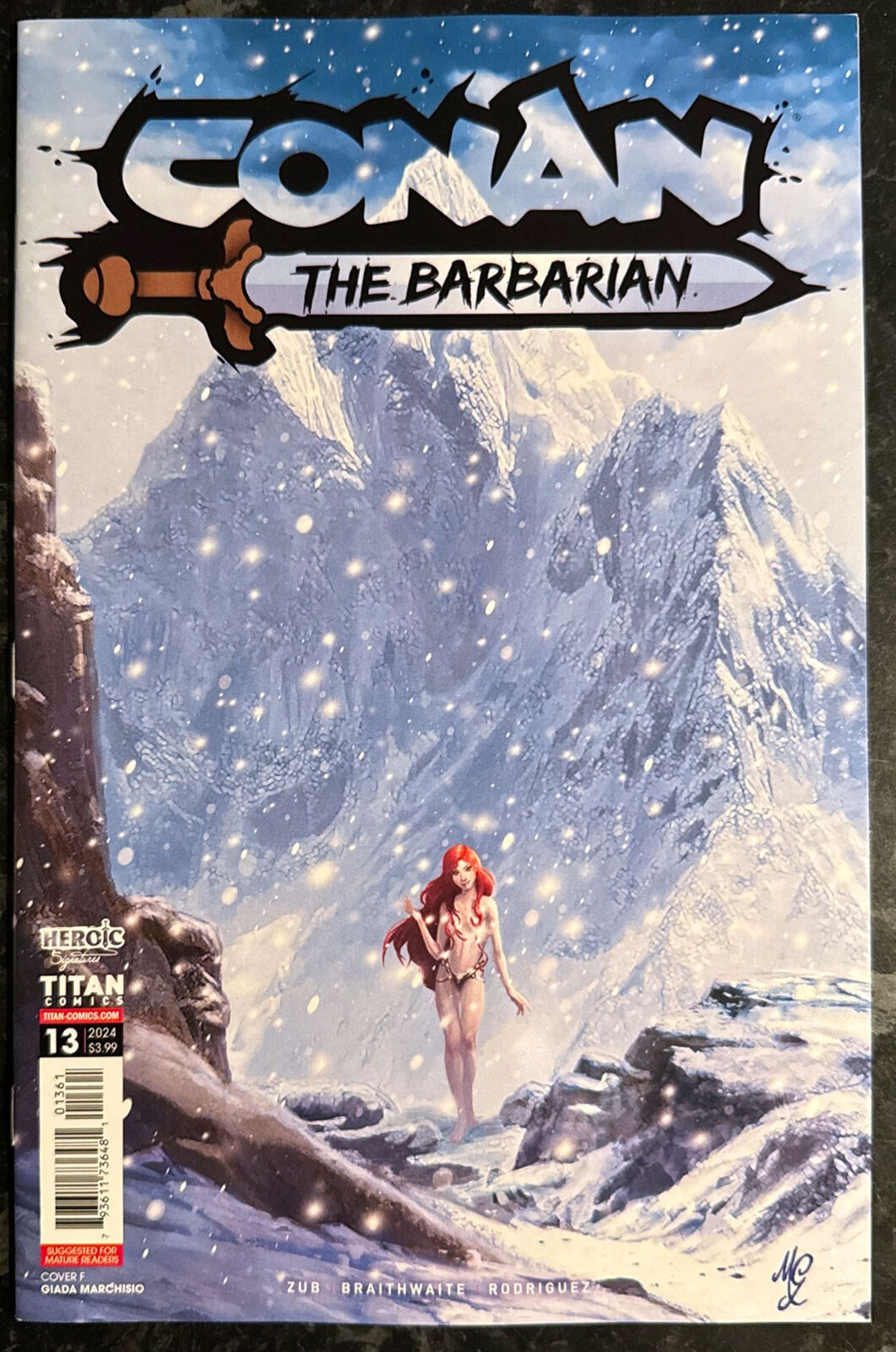 Conan the Barbarian Vol. 4 #13 (2024) - Cover C variant - Titan Comics