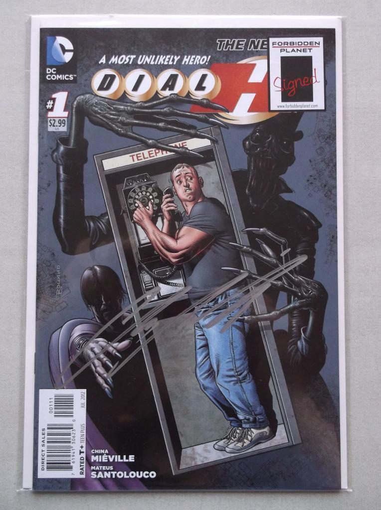 Dial H For Hero #1 Forbidden Planet Signed