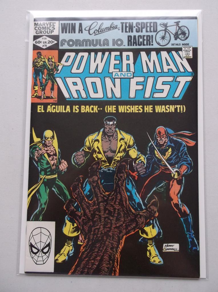Power Man & Iron Fist (1978-1986) #78 VF/NM 3rd Sabretooth