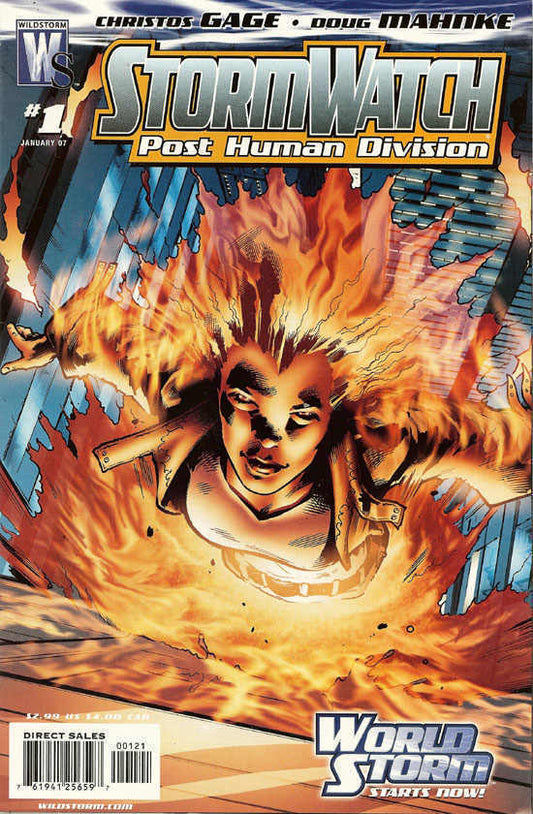 Stormwatch - P.H.D. (2007-2010) #1 (Trevor Hairsine Variant)