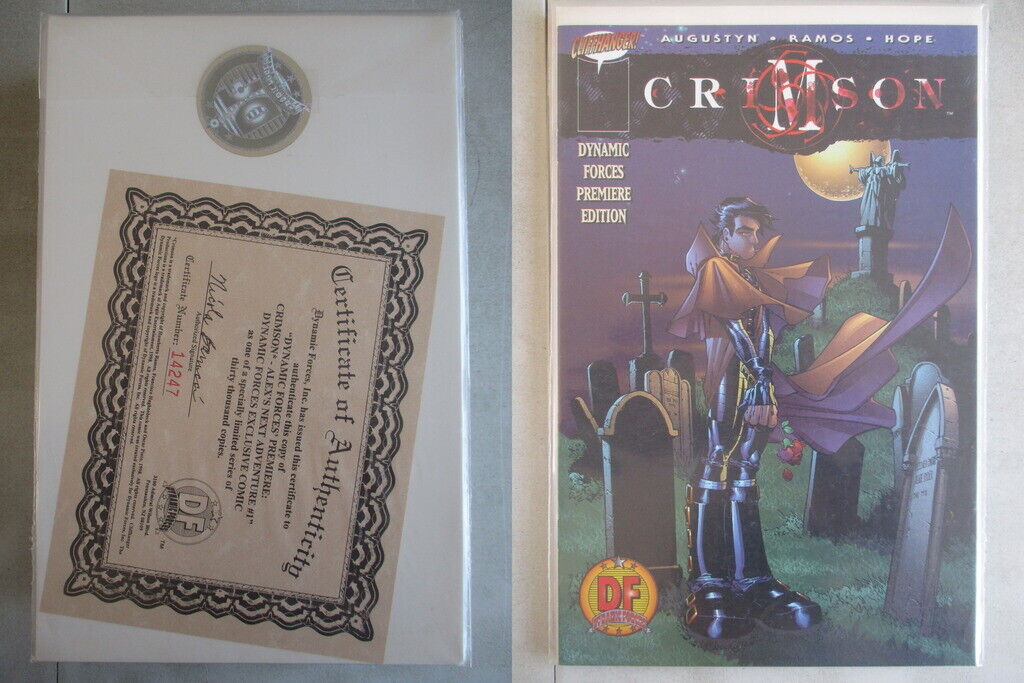 Crimson Alex's Next Adventure #1 DF Excl. Cover Ltd. to 30000 With COA