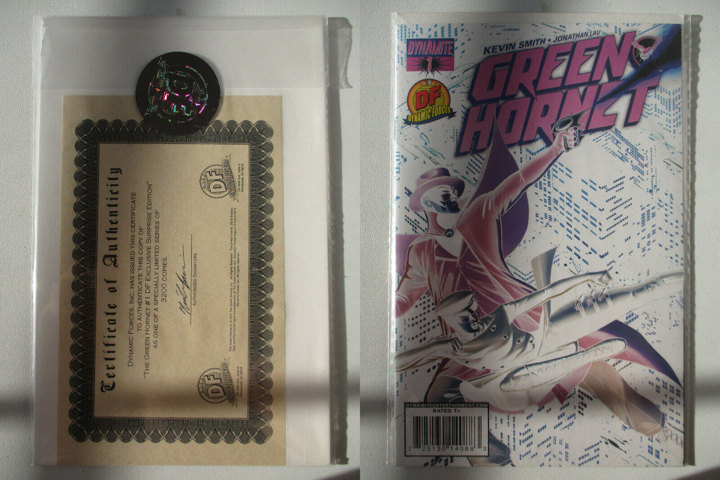 Green Hornet #1 DF Exclusive Surprise Edition Ltd. to 3200 With COA