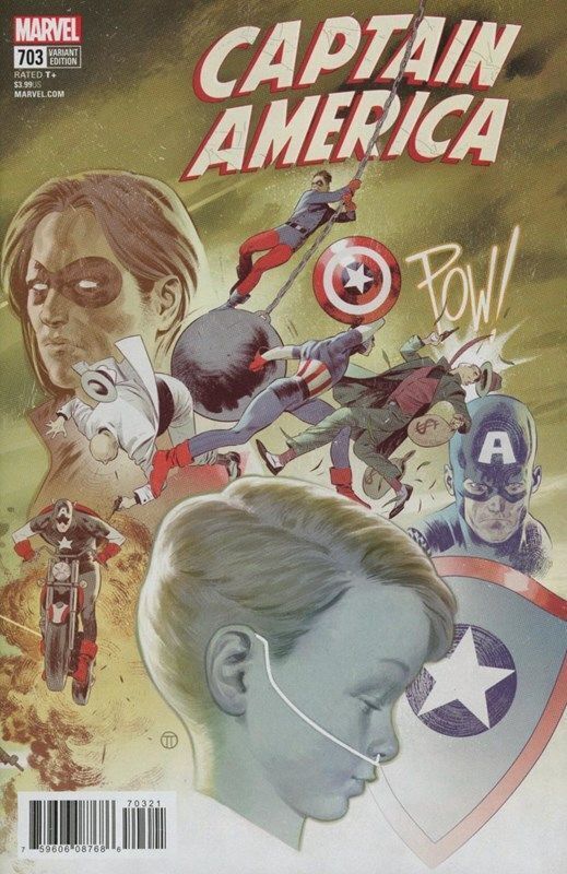 Captain America Vol. 1 (1968-2012) #703 (Julian Totino Tedesco Variant)