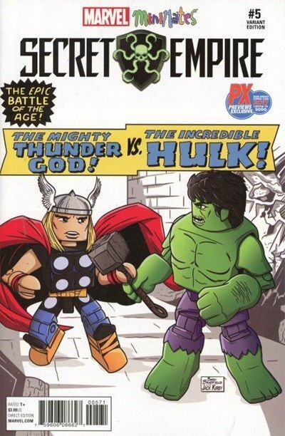 Secret Empire (2017) #5 of 10 (SDCC Barry Bradfield Variant)