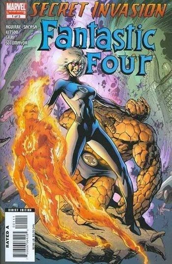 Secret Invasion - Fantastic Four (2008) #1 of 3
