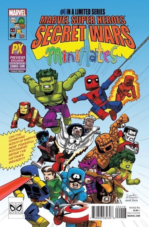 Secret Wars (2015-2016) #4 of 9 (PX Previews Variant)