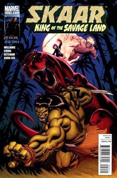 Skaar - King of the Savage Land (2011) #2 of 5