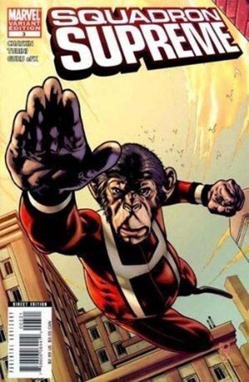 Squadron Supreme Vol. 3 (2008-2009) #3 (Monkey Variant)