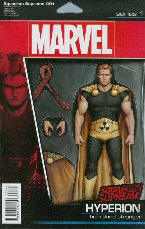 Squadron Supreme Vol. 4 (2016-2017) #1 (Action Figure Variant)