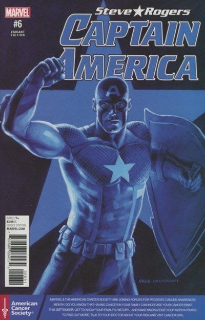 Steve Rogers - Captain America (2016-2017) #6 (Greg Hildebrandt Variant)