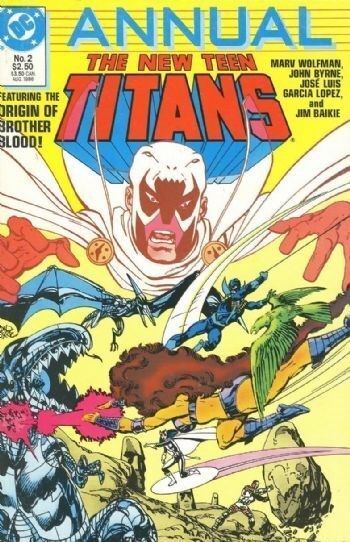 New Teen Titans/New Titans Vol. 2 (1984-1996) Ann. #2