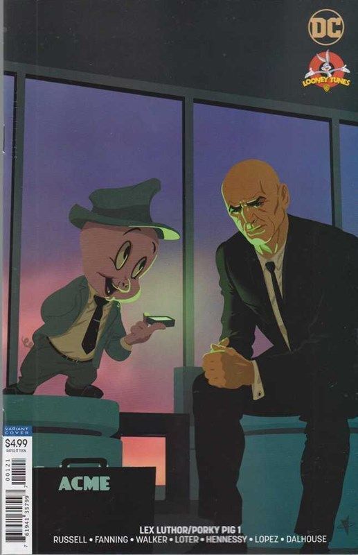 Lex Luthor/Porky Pig (2018) One-Shot (Mac Rey Variant)