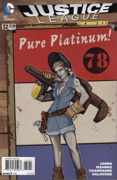 Justice League Vol. 2 (2011-2016) #32 (Ant Lucia Variant)