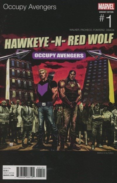 Occupy Avengers (2017) #1 (Marco D'Alfonso Variant)