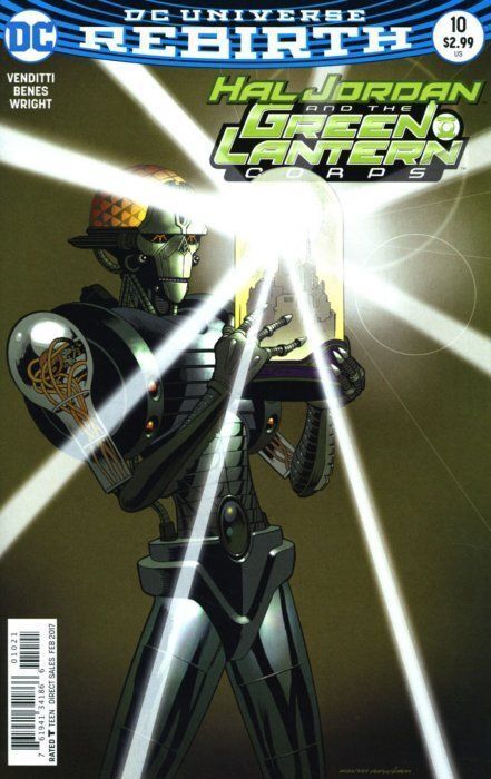 Hal Jordan & the Green Lantern Corps (2016-2018) #10 (Kevin Nowlan Variant)