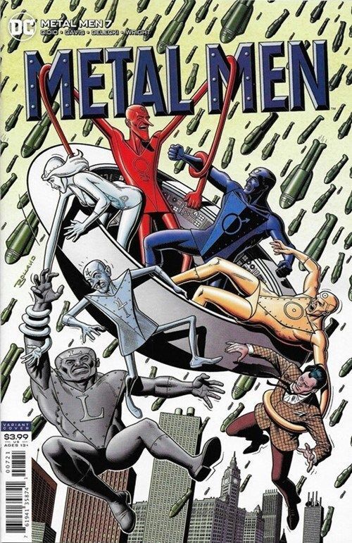 Metal Men (2019-2021) #7 of 12 (Brian Bolland Variant)