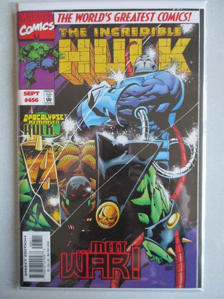 Incredible Hulk Vol. 2 (1968-2011) #456 VF+ Apocalypse Remakes Hulk Into War