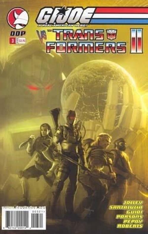 G.I.Joe Vs. Transformers 2 (2004) #3 of 4 (Cover B Variant)