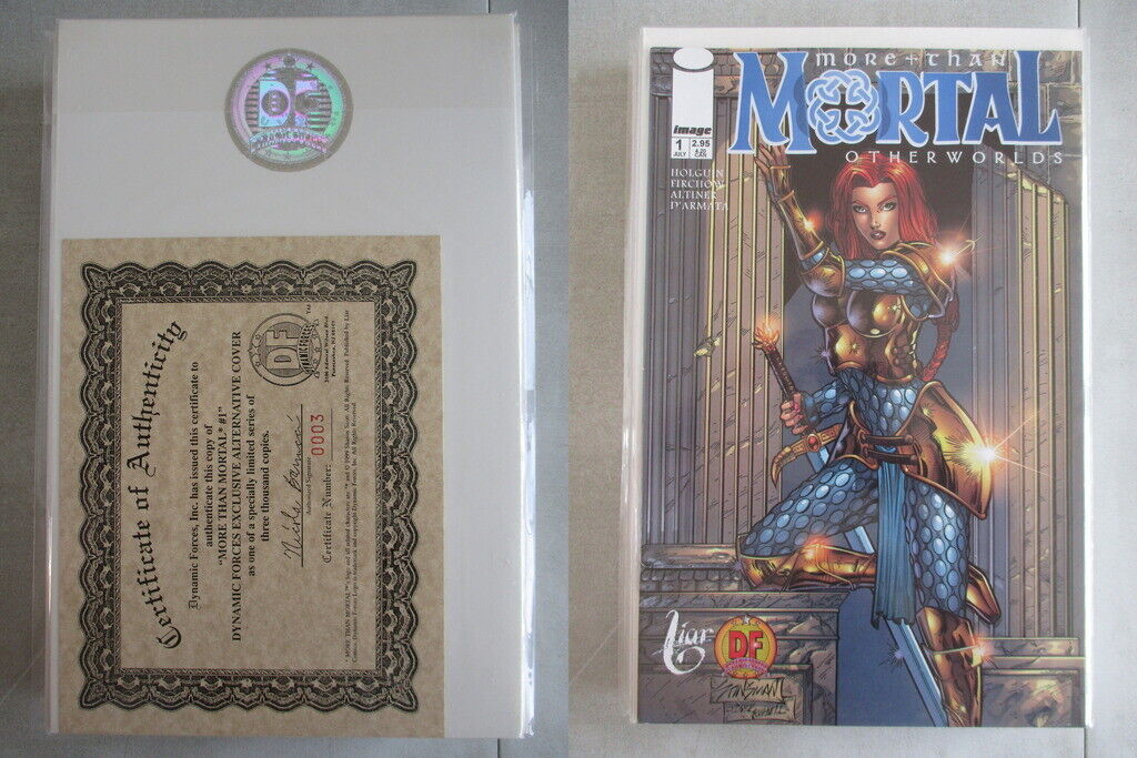 More Than Mortal #1 DF Exclusive Alternate Cover Ltd. to 3000 With COA