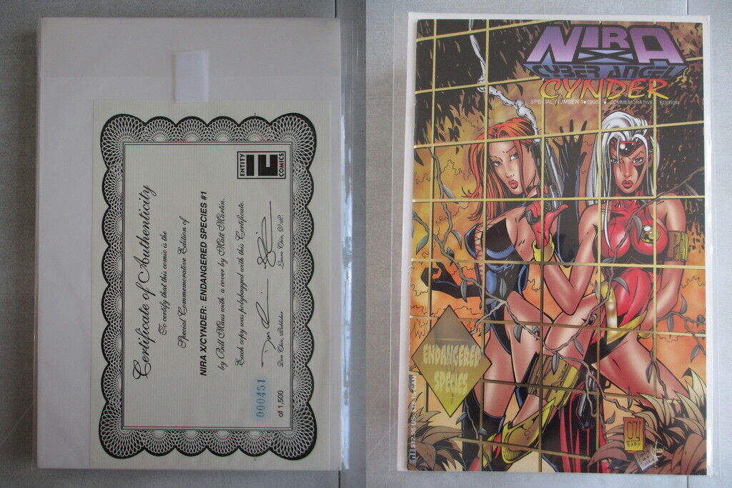 Nira X/Cynder Endangered Species Commemorative Ltd. to 1500 With COA