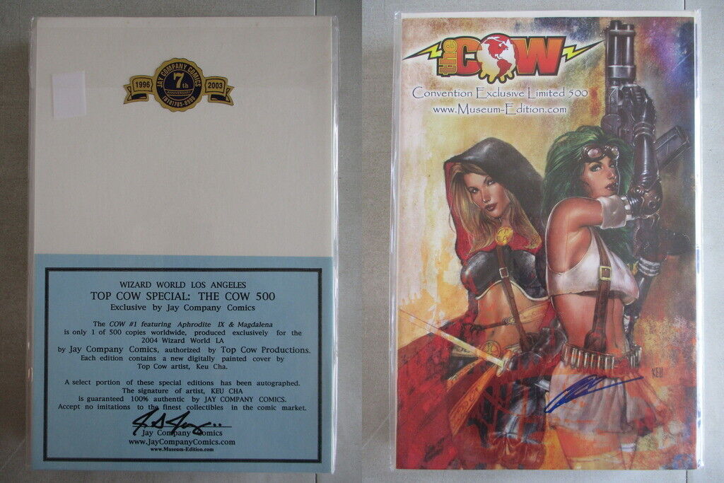 The Cow #1 Wizard World LA Limited Edition Ltd. to 500 With COA