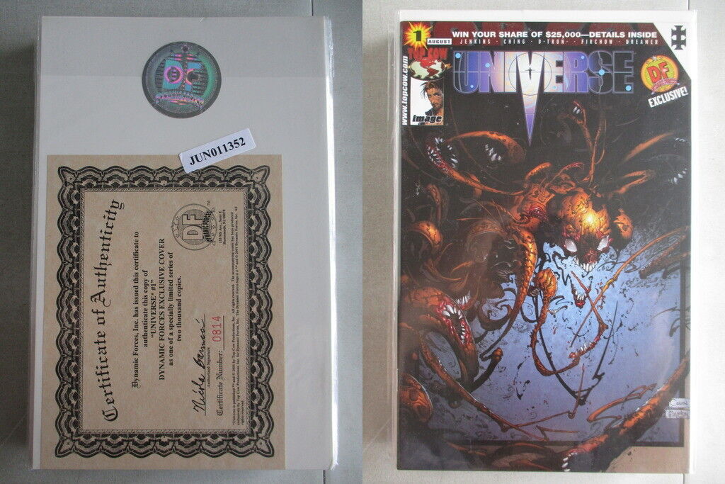 Universe #1 DF Exclusive Cover Ltd. to 2000 With COA