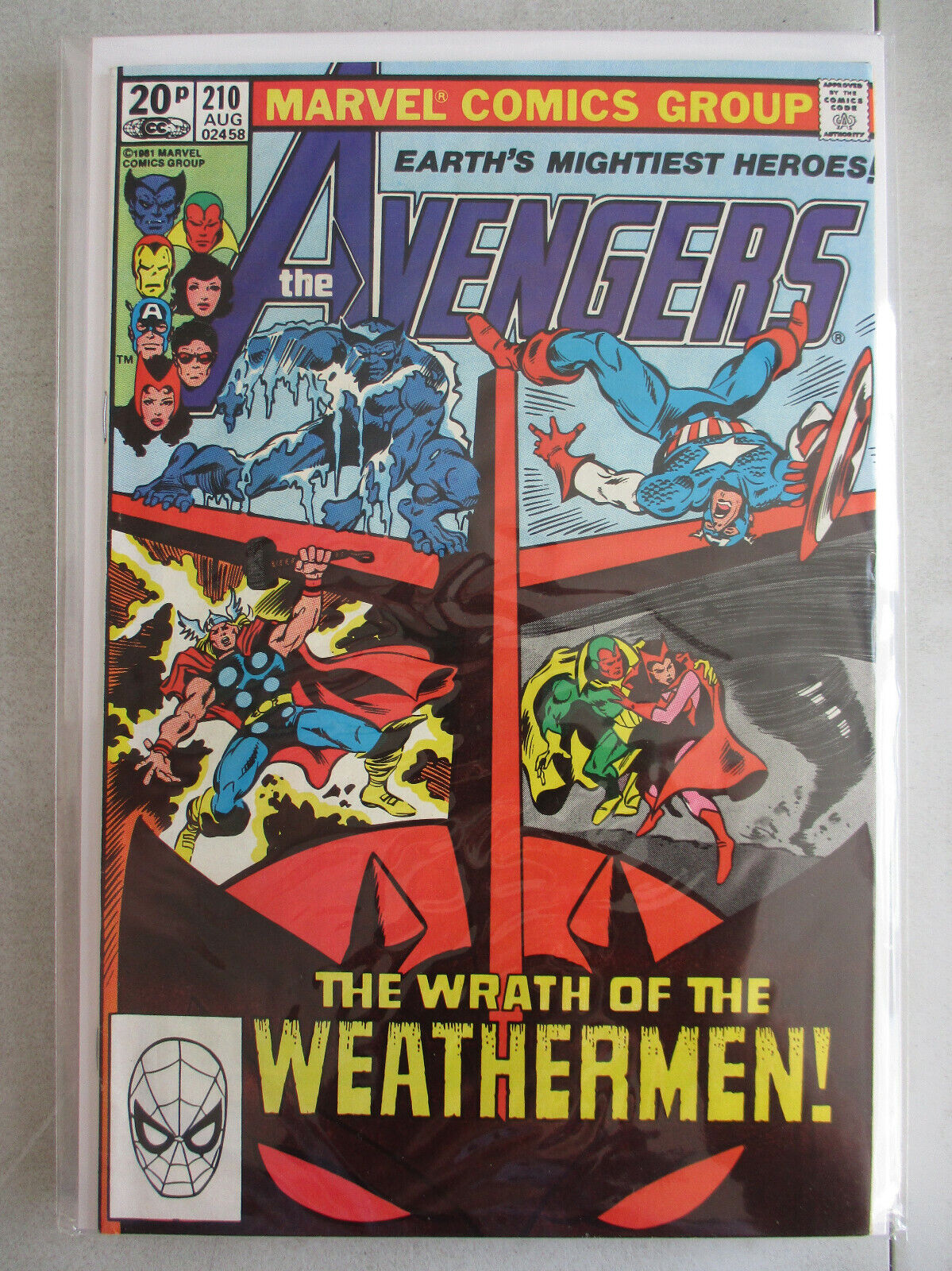 Avengers Vol. 1 (1963-2004) #210 NM- UK Price Variant