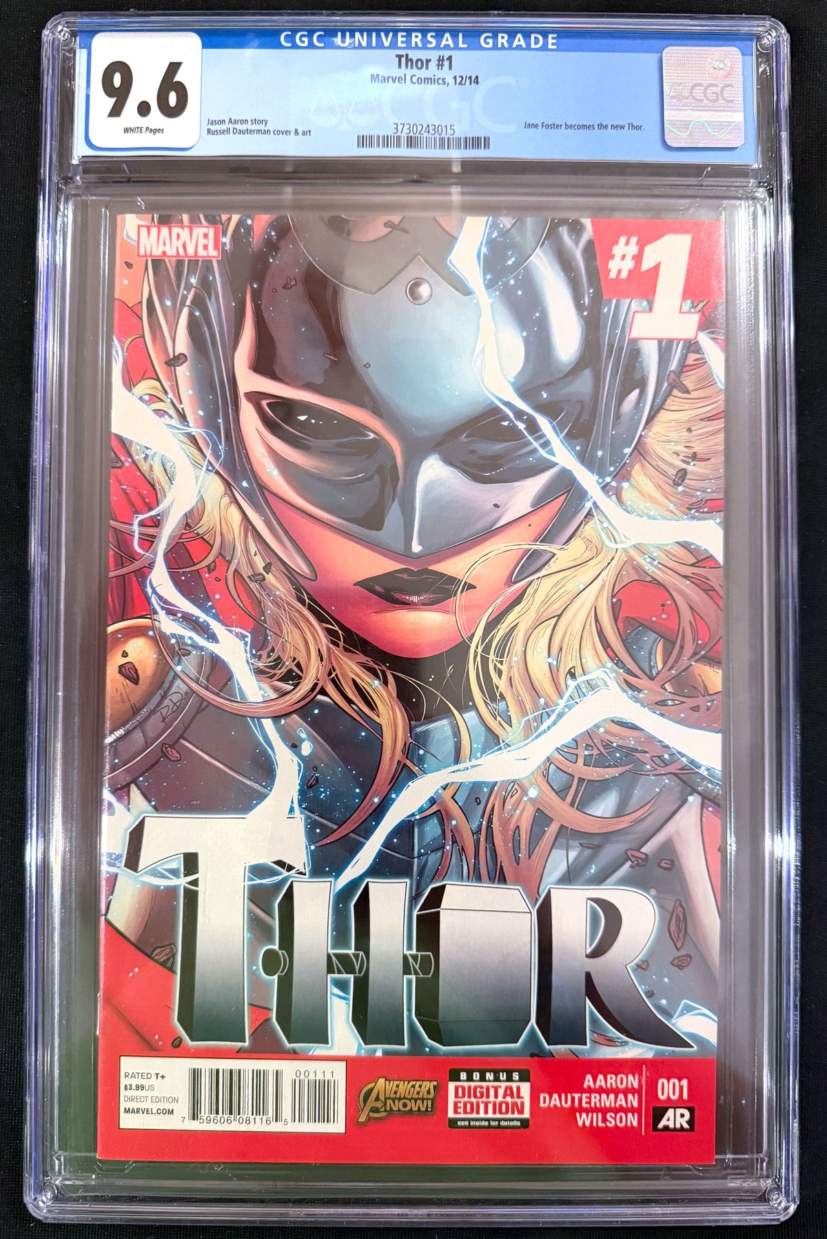 Thor Vol. 4 #1 (1968) - 1st appearance of Jane Foster as new Thor