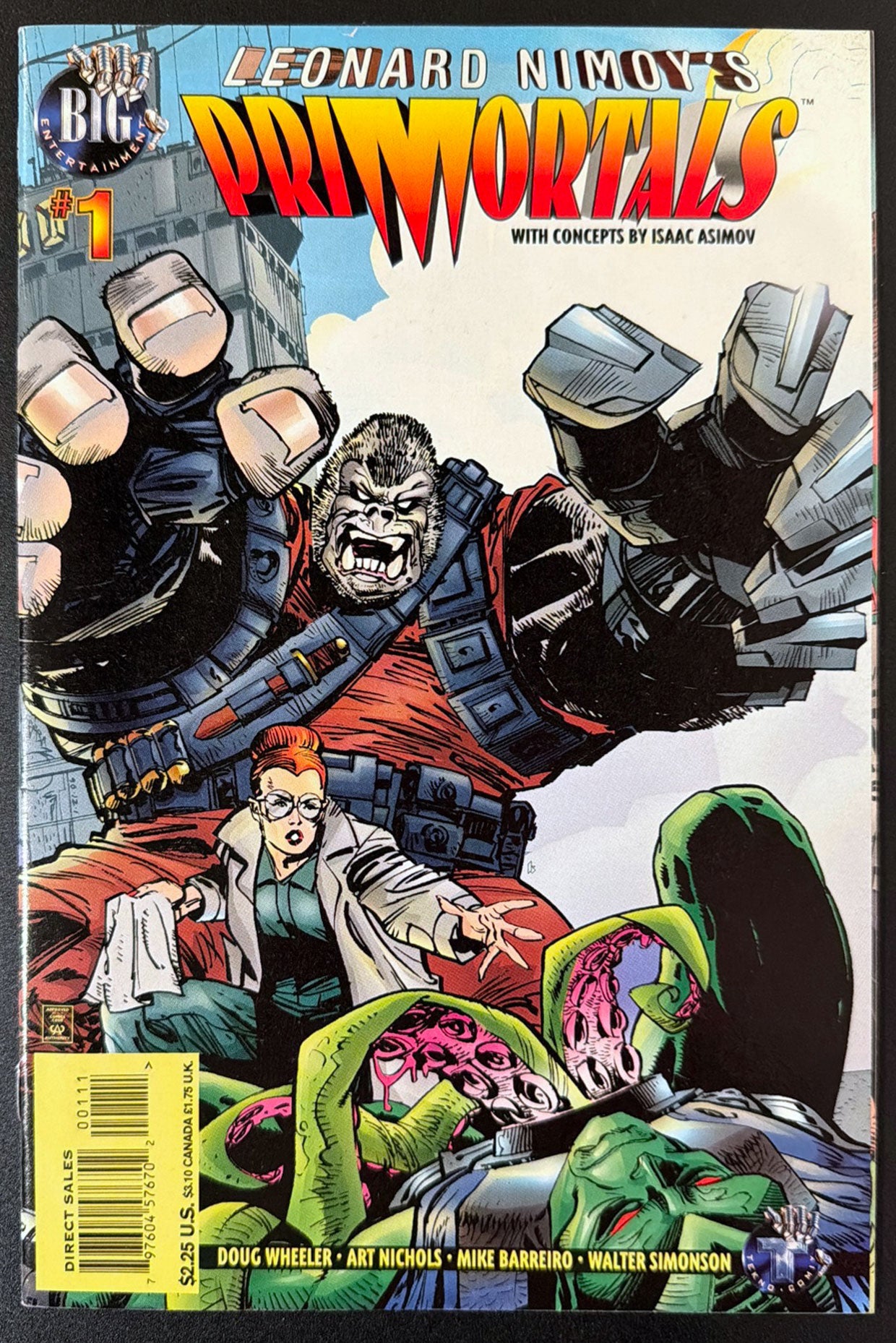Leonard Nimoy's Primortals Vol. 2 #1 (1996)