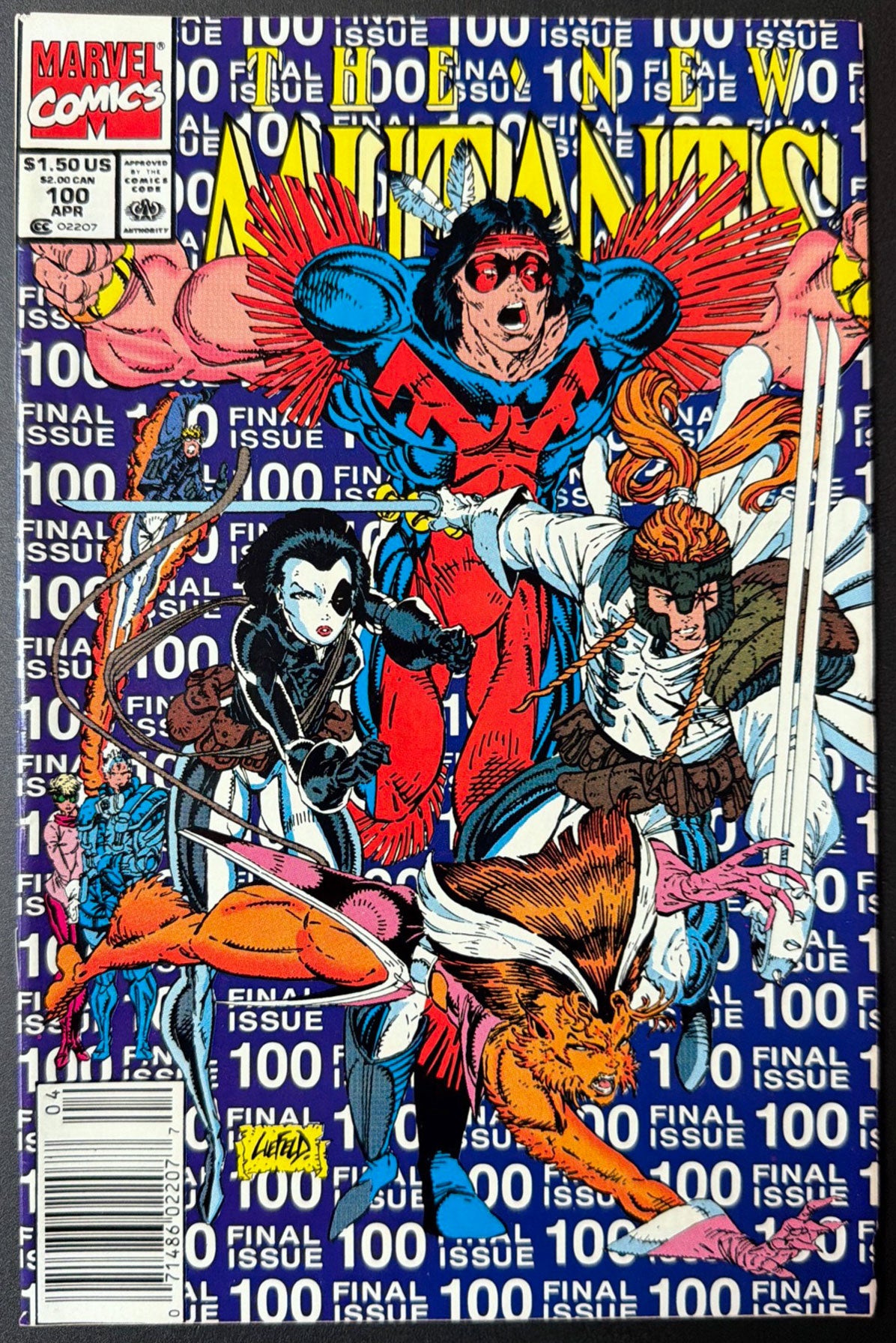 New Mutants Vol. 1 #100 (1991) - 1st appearance of X-Force