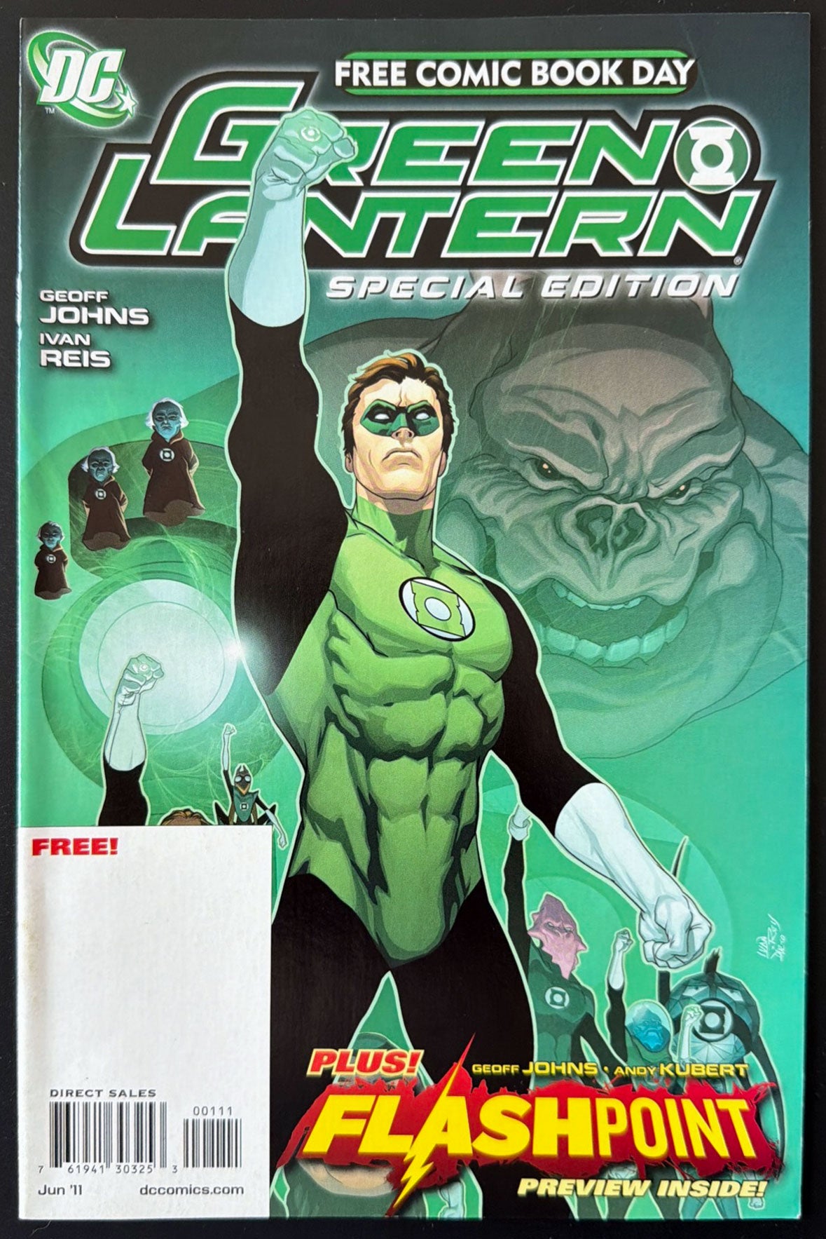 Green Lantern / Flashpoint Special Edition (FCBD 2011) Vol. 1 #1 (2011)