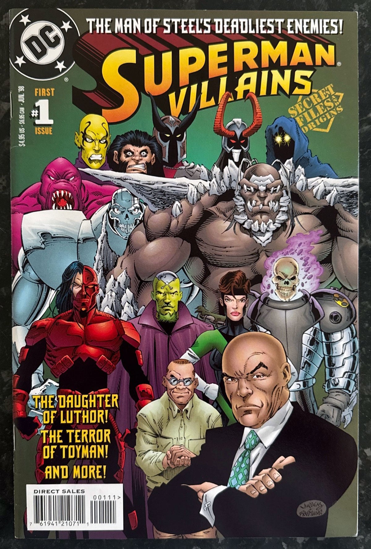 Superman Villains: Secret Files Vol. 1 #1 (1998)