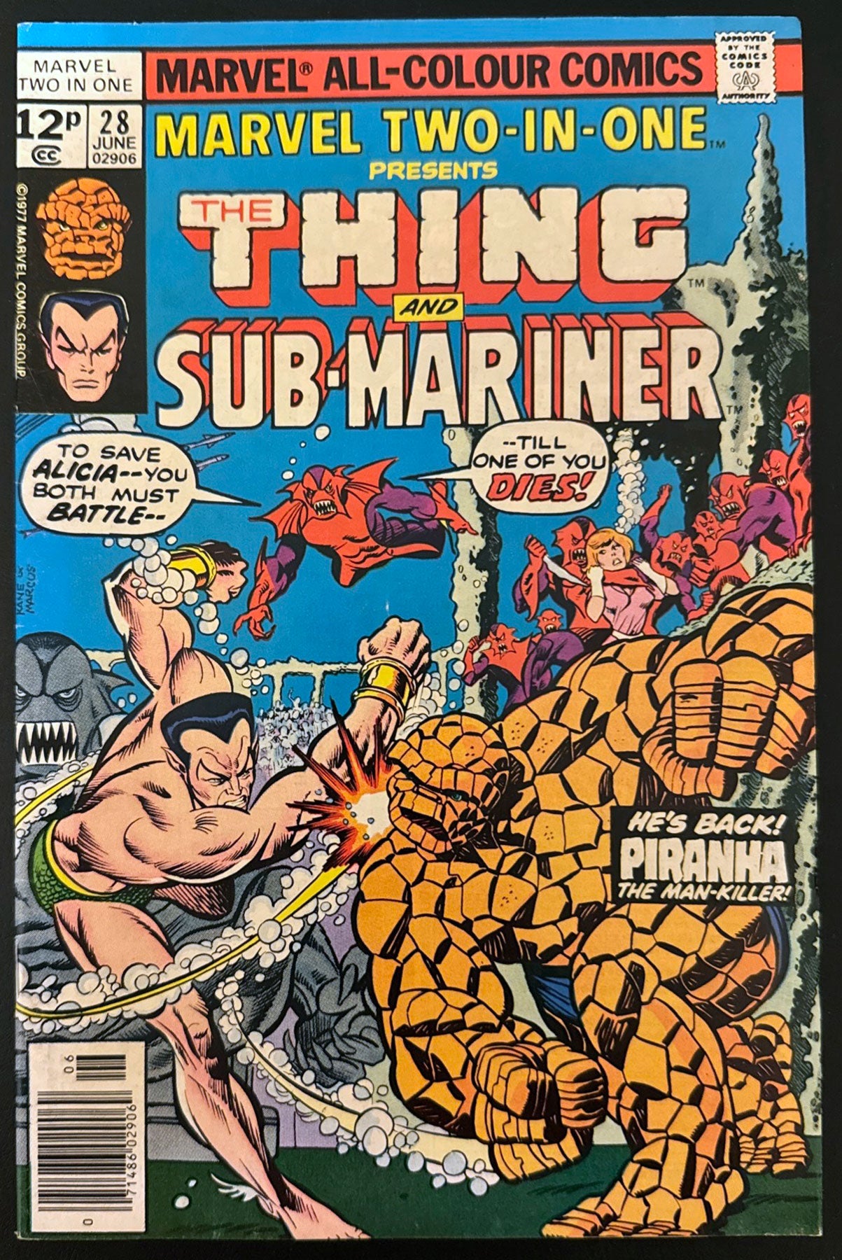 Marvel Two-in-One Vol. 1 #28 (1977)